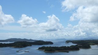 展望台から見る英虞湾の美しい光景