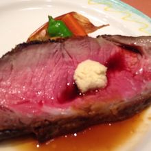 ローストビーフはお店の手作りです！