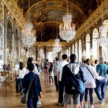 ベルサイユ宮殿、鏡の回廊