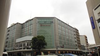 売り場面積が広い