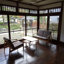 柳田国男邸の居間