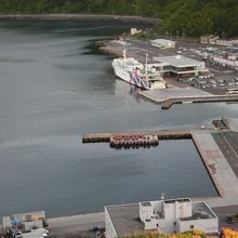 ペシ岬展望台から