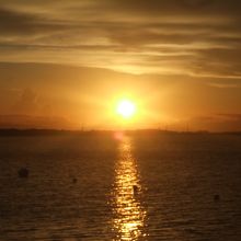 感動のサンセット