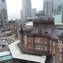 東京駅も一望