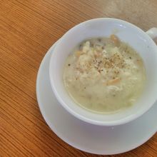 追加したクラムチャウダー