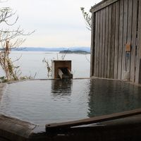 源泉かけ流しの客室露天風呂