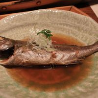 料理長のサービスアイナメの煮つけ