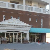 ”リゾート”ではないエントランス