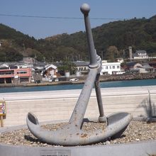 日本海軍発祥之地の碑で撮影