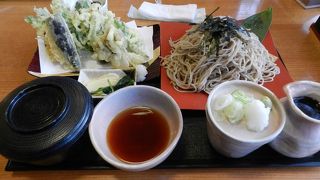 お蕎麦は美味しかったです！