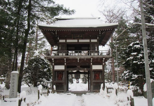 付近では一番趣のあるお寺