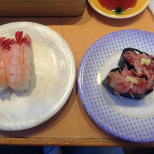 旬の桜エビ軍艦もおいしかったです