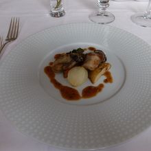 牡蠣のムニエル