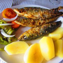 いわしの塩焼き