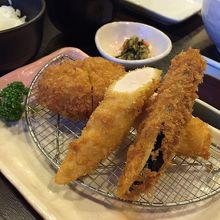 メンチかつ・ササミかつ膳
