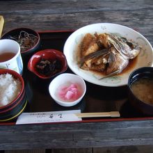 あら煮定食