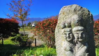 安曇野の風景のひとつ