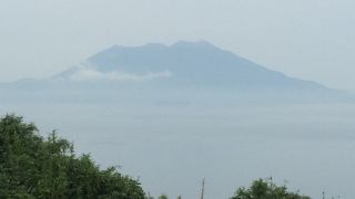 雄大な桜島