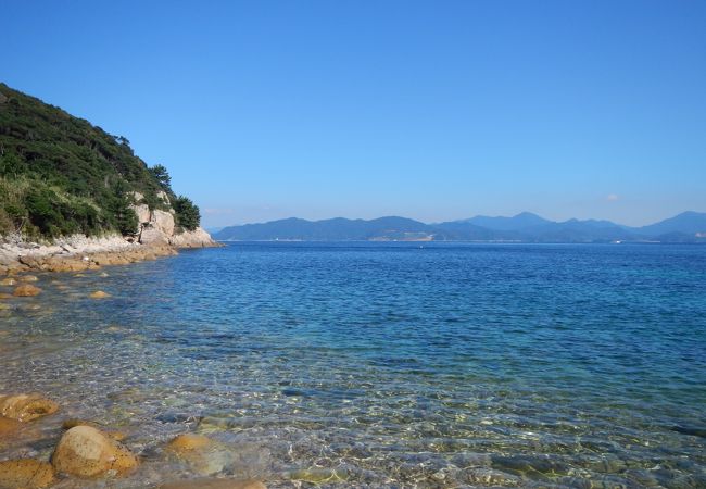 蓋井島 白瀬浜