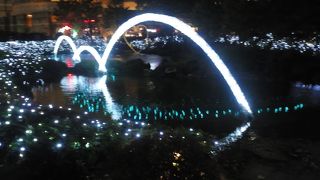 クリスマス（？）のイルミネーション