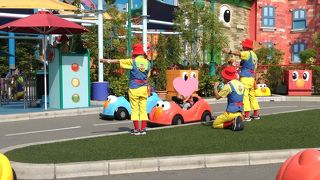 ３歳から５歳の子が乗れるゴーカート☆