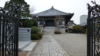 人気のないお寺でした