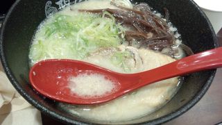 匂いが気にならないとんこつラーメン
