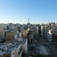 部屋からは名古屋市内が一望です。