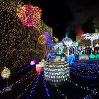 夜のホテルイルミネーション