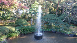 兼六園の噴水は日本最古の噴水です。