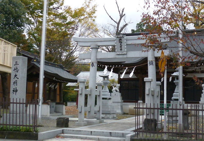 もの静かな神社です！