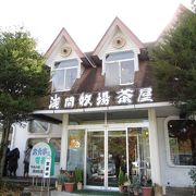 浅間牧場下のドライブイン風のお店