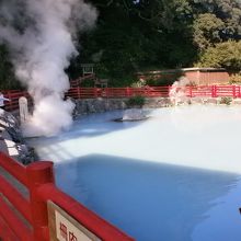 ５丁目のお湯は色が変わるそうです。