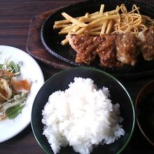 ヒレのポークステーキ定食