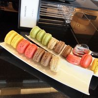 ラウンジのマカロン