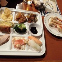 バイキングの夕食