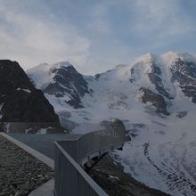 整備された展望スポットは小さい