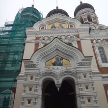 工事中ながら素敵でした。