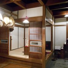 店内のディティールもしっかりしています