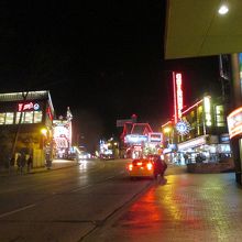 ネオンが強くて驚いた