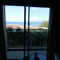 海、竹富島が見えた、