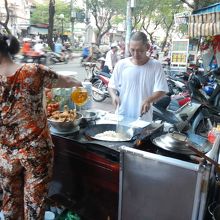 チキンライスの屋台