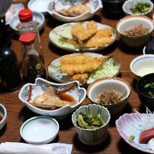 料理のボリューム、味ともに満足！