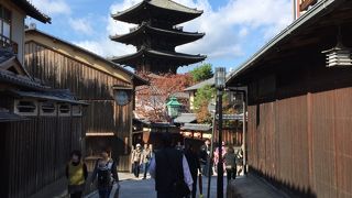 京都の街並みが素敵