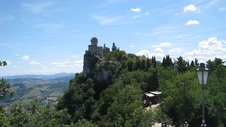 この塔から見る景色が３つの塔の中で一番いい