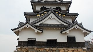 天守から三成に過ぎたるものの佐和山城が望める！！