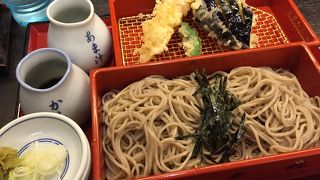 品のある蕎麦屋さん