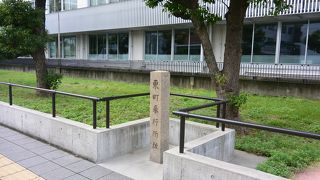 碑だけ立っています