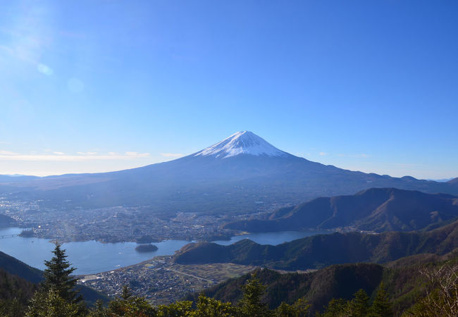 新道峠からの富士山