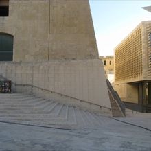 階段がのびています